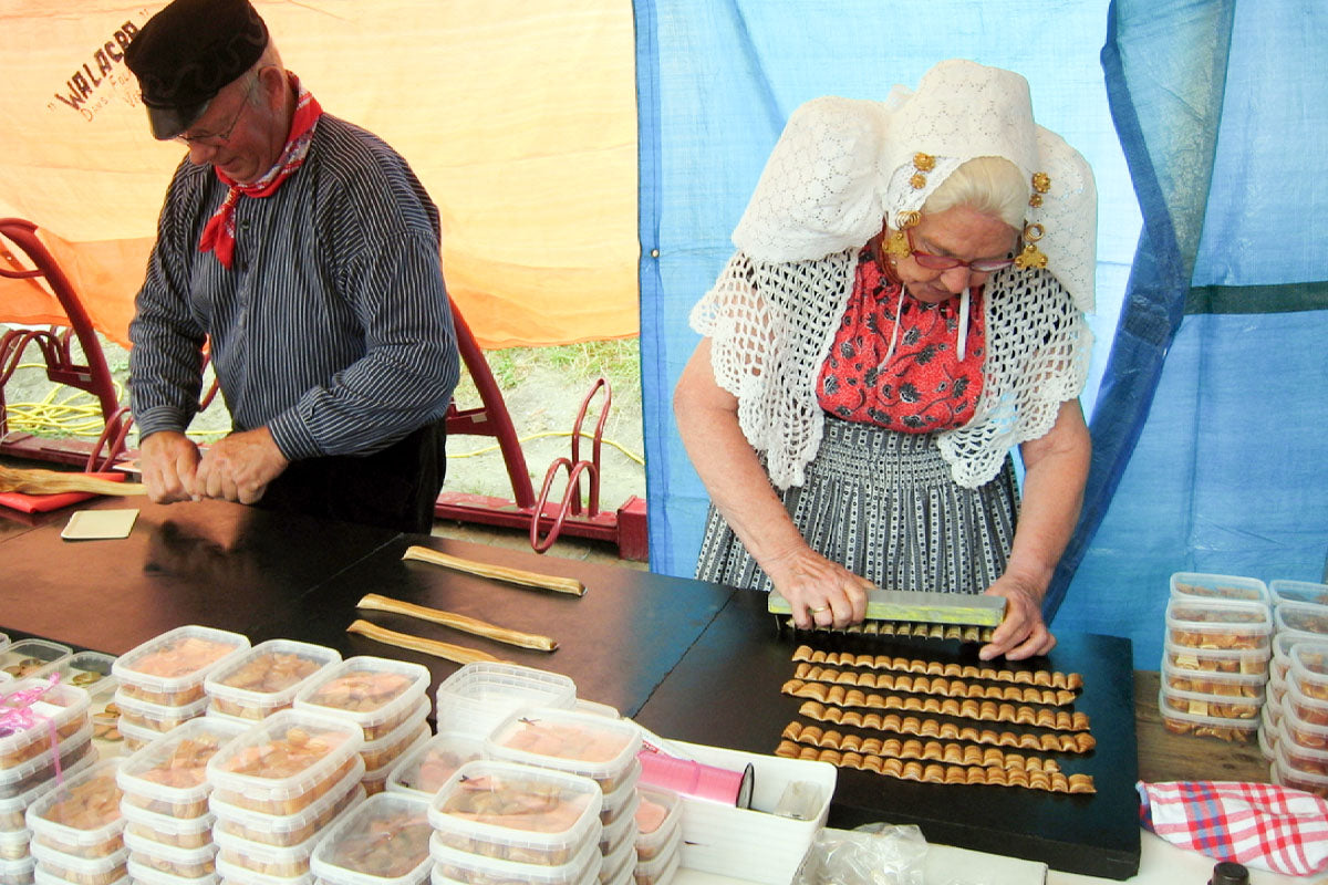 "The irresistible Dutch Zeeuwse Babbelaar treat."