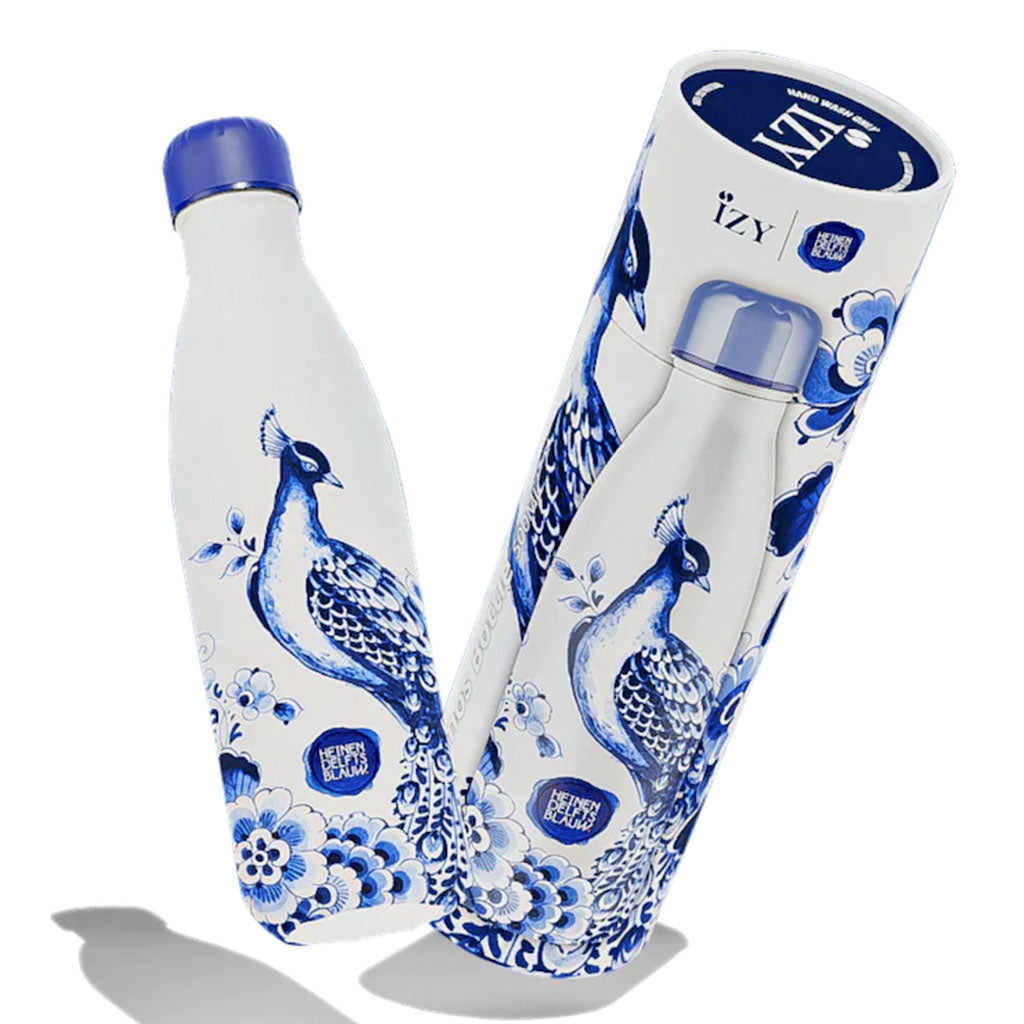Delft Blue Thermos Bottle Gift Set + Free Gift!