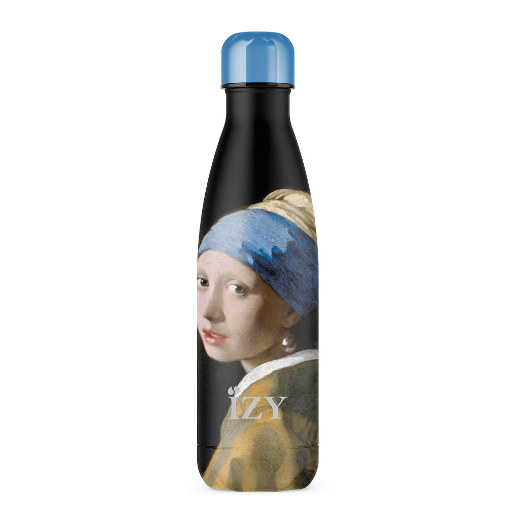 Shop Now Holland's Museum Souvenir Gift Sets! Vermeer's 'Girl with a Pearl Earring' Quality IZY Thermo Bottle Museum Gift Sets from Holland + Free Gift!