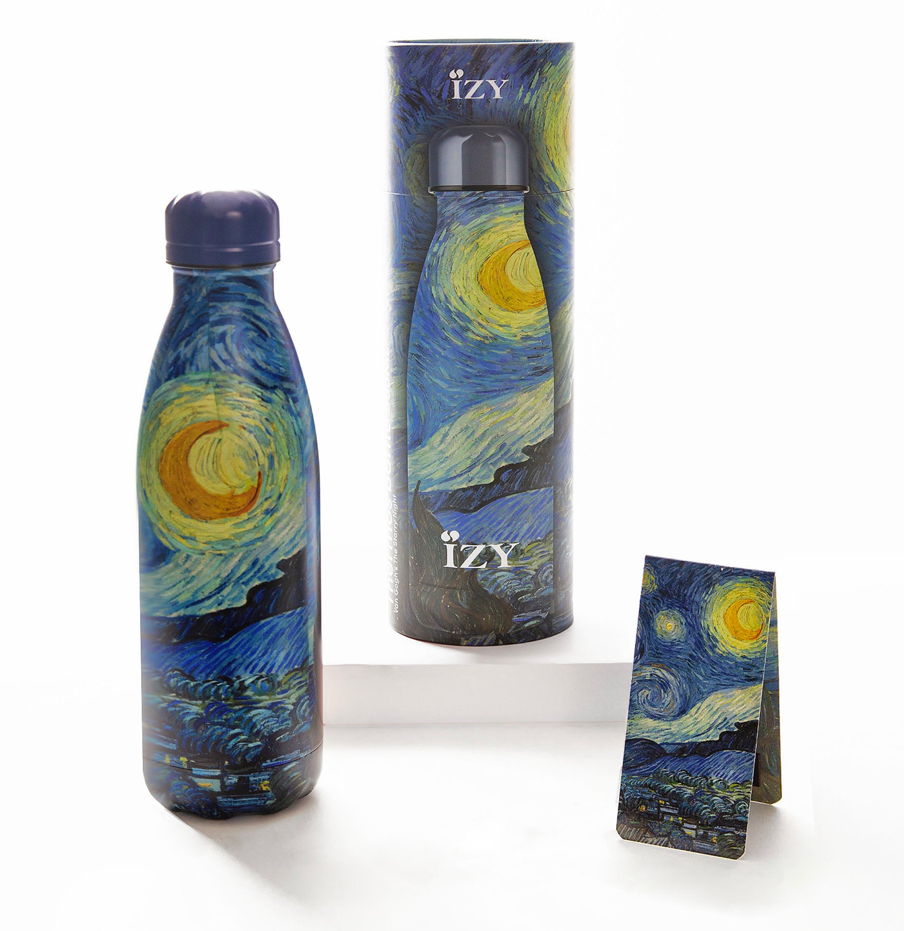 Shop Now! Holland's VAN GOGH 'Starry Night' Museum Souvenir Thermo Bottle Gift Set + Free Gift!