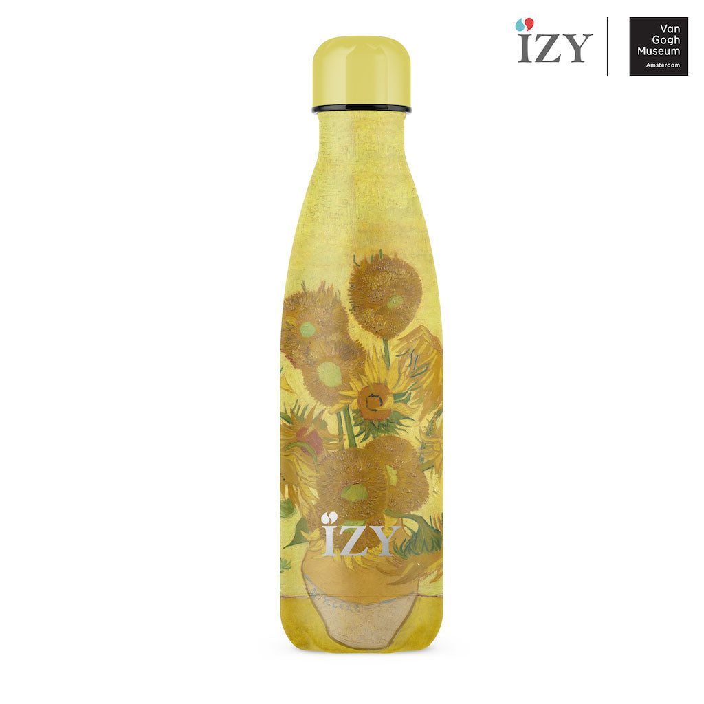Shop Now! Holland's VAN GOGH Sunflowers Museum Souvenir Thermo Bottle Gift Set + Free Gift!
