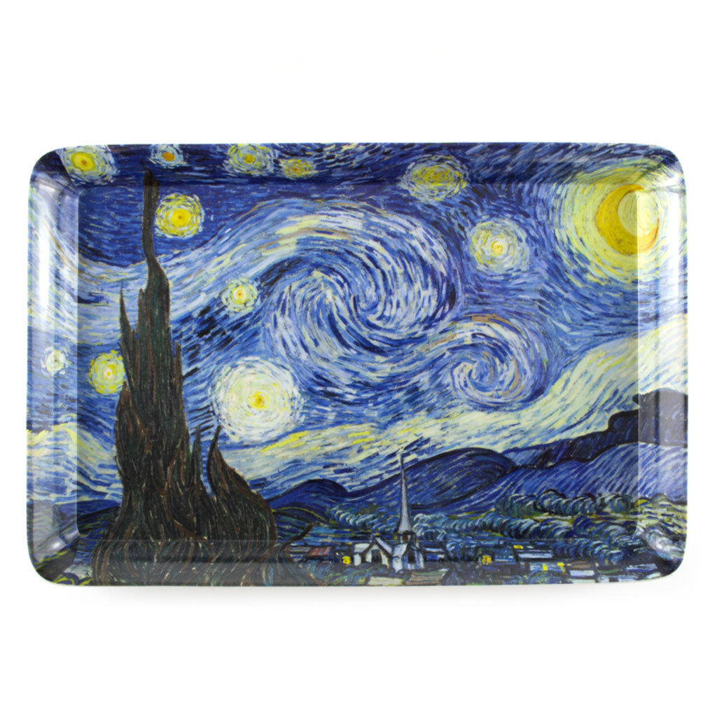 Van Gogh Starry Night Mug & Tray Set