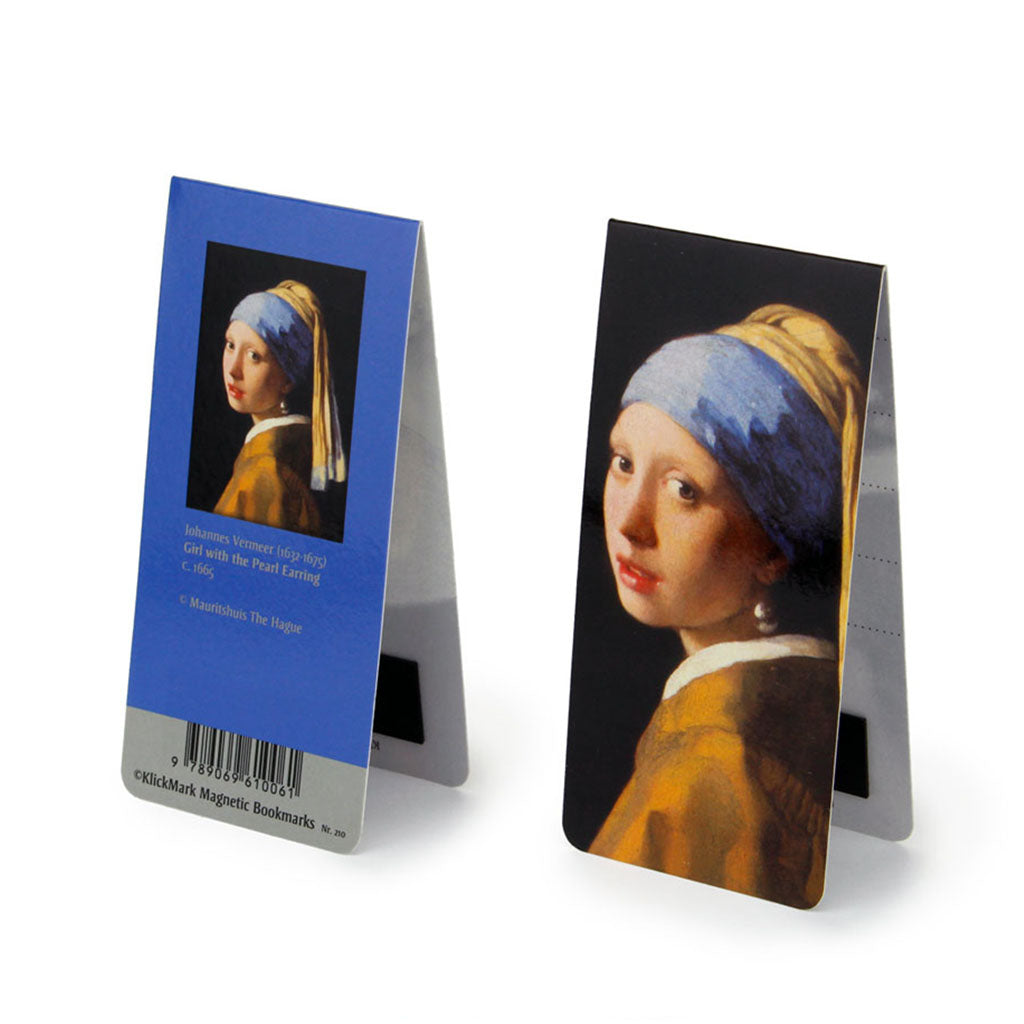 Shop Now! Holland's Mauritshuis Souvenir Gift Sets! 'Girl wit a Pearl Earring', Magnetic Bookmark, Coffee & Tea Gift Set, Vermeer